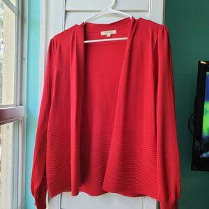 Peyton Primrose Cardigan Sweater, Size L